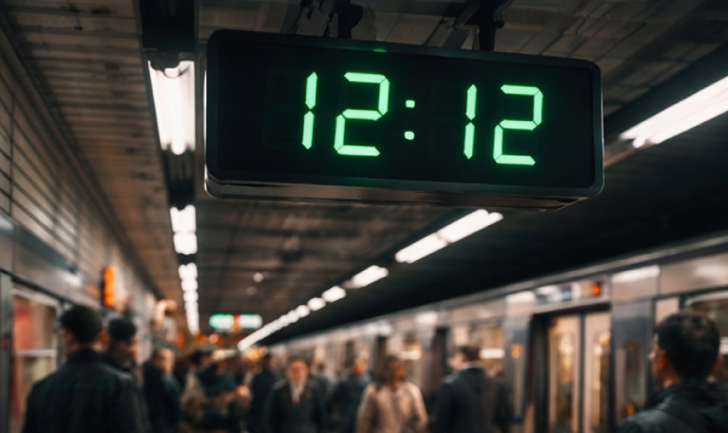 Час 12:12 на годиннику